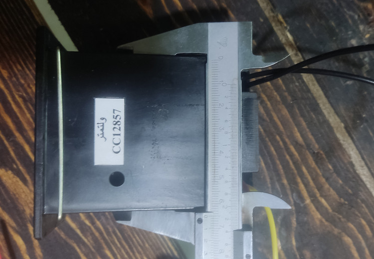 ولتمتر دستگاه جوش