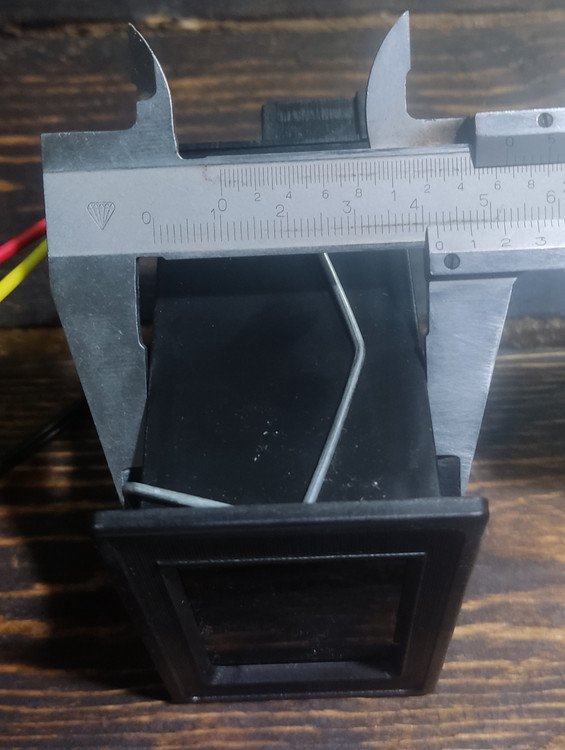 امپر متر ۲۲۰ ولت قاب بزرگ